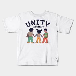 Unity in Diversity Kids T-Shirt